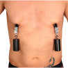 The Red Poids pour seins / Ballstretcher 300g avec pinces - 2 pièces